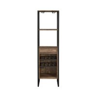 ACME Narik Wine Rack, Weathered Oak