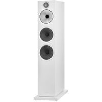 Bowers  Wilkins - 600 S3 Series 3-Way Floorstanding Loudspeaker (Each) - White