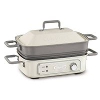 Cuisinart - Stack 5 Multi Purpose Grill - Off White