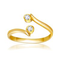 14k Yellow Gold Cubic Zirconia Accented ...