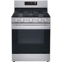 LG - 5.8 Cu. Ft. Smart Freestanding Gas ...