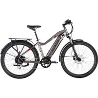 Aventon - Level.2 Commuter Step-Over eBike w/ up to 60 miles Max Operating Range and 28 MPH Max Speed - Regular - Clay Grey