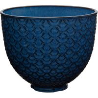 KitchenAid - 5 Quart Ceramic Bowl - KSM2CB5 - Blue Mermaid Lace