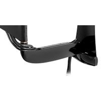 Peerless-AV - Designer Series Universal Ultra Slim Articulating Wall Mount - Gloss Black Black