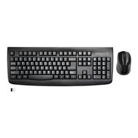 Kensington Pro Fit Low-Profile Desktop Set - keyboard and mouse set - black Input Device