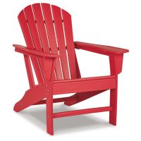 Red Sundown Treasure Adirondack Chair