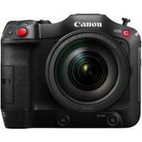 Canon - EOS C70 4K Video Mirrorless Cinema Camera with RF24-70 f/2.8 L IS USM Lens - Black