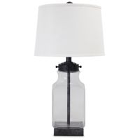 Transparent/Silver Finish Sharolyn Glass Table Lamp (1/CN)
