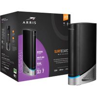 ARRIS - Surfboard Wi-Fi 7 Router with DOCSIS 3.1 Cable Modem - black