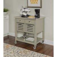 Rembert Kitchen Cart Grey