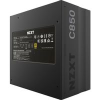 NZXT - C - 850W ATX 3.0 80 Plus Gold Fully Modular Power Supply - Black