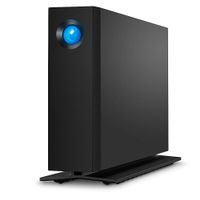 LaCie - d2 Professional 4TB External Thunderbolt 3 USB-C Hard Drive with Rescue Data Recovery Services - Black