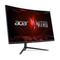 Acer - 31.5 LED Curved UHD 165Hz 0.5ms FreeSync Monitor (Display Port HDMI) - Black