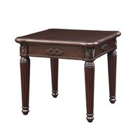 ACME Chateau De Ville End Table, Espresso Finish