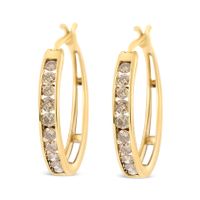 14K Yellow Gold Plated .925 Sterling Sil...