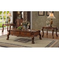ACME Dresden End Table, Cherry Oak