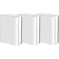 ASUS - ZenWiFi BE30000 Quad-Band Mesh Wi-Fi 7 System (3-Pack) - White