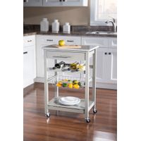 Ravenel Kitchen Island With Grey