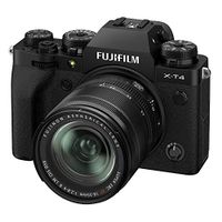 Fujifilm X-T4 Mirrorless Digital Camera with XF 18-55mm f/2.8-4 R LM OIS Lens, Black