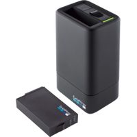 GoPro - Fusion Dual Battery Charger with Spare Battery - Black
