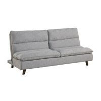 Helena Convertible Fabric Futon Sofa Bed - Grey