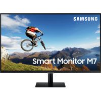 Samsung - AM702 Series LS32AM702UNXZA 32"Smart Tizen 4K UHD Monitor - Black