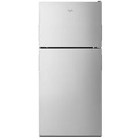 Whirlpool 18 Cu. Ft. Stainless Steel Wide Top Freezer Refrigerator