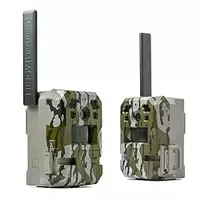 Moultrie Mobile Edge Pro Cellular Trail Camera - 2 Pack - Auto Connect, Nationwide Coverage, False Trigger Elimination Tech,1080p Video with HD Audio, 100ft Detection Range