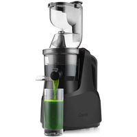 Caynel Slow Masticating Juicer Cold Press Extractor with 3" Wide Chute - Black