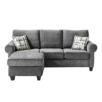 Vasa Reversible Sofa Chaise - Grey