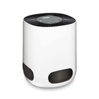 Clorox Tabletop Air Purifier, True HEPA Filter, 200 Sq. Ft. Capacity, Removes 99.97% of Allergens up to 0.1 Micron, 3 Speeds + Timer, Whisper Quiet, White (11020)