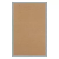 Abberly Cork And Ice Blue 8X11 Area Rug
