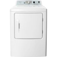 Insignia™ - 6.7 Cu. Ft. Electric Dryer - White