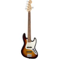 Fender Player Jazz V Electric Bass Guitar, Pau Ferro Fingerboard, 3-Color Sunburst