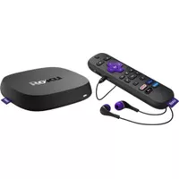 Roku Ultra 4K/HDR/Dolby Vision Streaming Device and Voice Remote Pro with Rechargeable Battery - Black