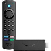 Amazon - Fire TV Stick (3rd Gen) with Alexa Voice Remote (includes TV controls)   HD streaming device   2021 release - BLACK