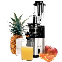 MegaChef Pro Stainless Steel Slow Juicer - Countertop - Silver - Countertop