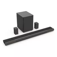 VIZIO - 5.1.4-Channel Elevate Soundbar with Wireless Subwoofer and Rotating Speakers for Dolby Atmos/DTS:X - Charcoal Gray