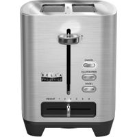 Bella Pro Series - 2-Slice Extra-Wide-Slot Toaster - Stainless Steel