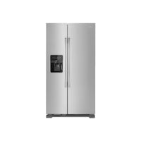 Amana - 21.4 Cu. Ft. Side-by-Side Refrigerator - Stainless steel