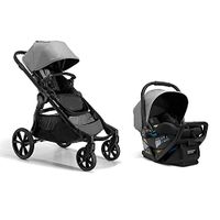 Baby Jogger® City Select® 2 Single-to-Double Modular Travel System, Pike | Includes City GO 2 Infant Car Seat, Pike