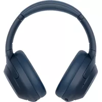 Sony - WH1000XM4 Wireless Noise-Cancelling Over-the-Ear Headphones - Midnight Blue