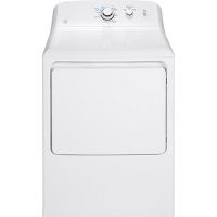 Ge 7.2 Cu. Ft. White Gas Dryer