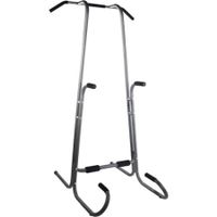 Stamina Power Tower - Dip Bar Pull Up Bar Station with Smart Workout App - Dip Bars for Home Workout - Up to 250 lbs Weight Capacity