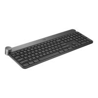 Logitech - Craft Wireless Keyboard - Dark gray and aluminum