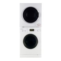Equator Pro Compact 110V Set Washer 13 lbs+Vented 3.5 cu.ft. Auto/Time Dryer - White