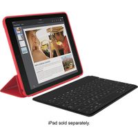 Logitech - Keys-To-Go Portable Keyboard for Apple&reg; iPad&reg; Air 2 - Black