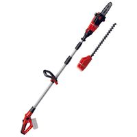 Einhell GE-HC 18 Li T 18-Volt Power X-Change Cordless Telescoping Multi-Tool | Hedge Trimmer | Pole Saw | Tool Only
