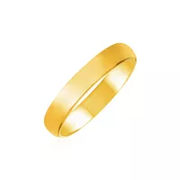 14k Yellow Gold Comfort Fit Wedding Band...