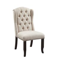 Furniture of America Stanton Fabric Side Chair (Set of 2)